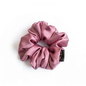 Pink scrunchie