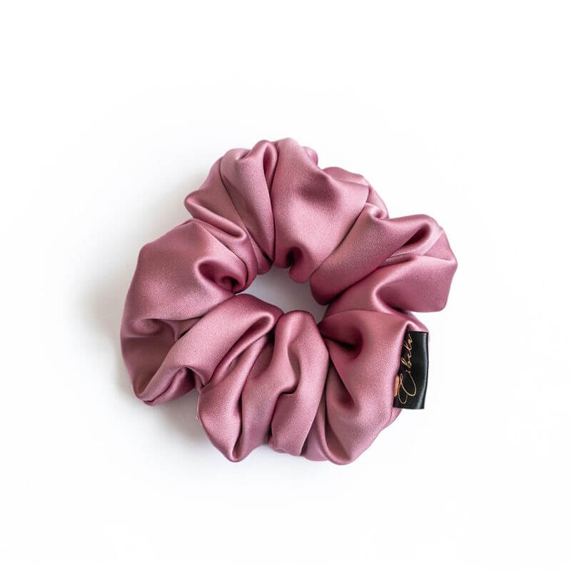 Pink scrunchie