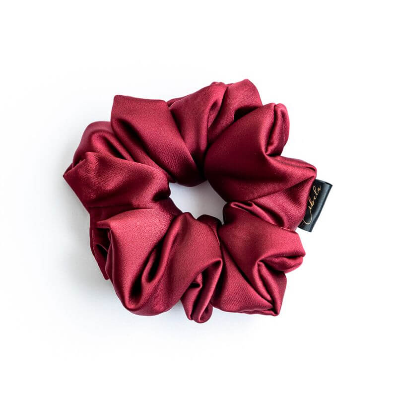 Bordo scrunchie
